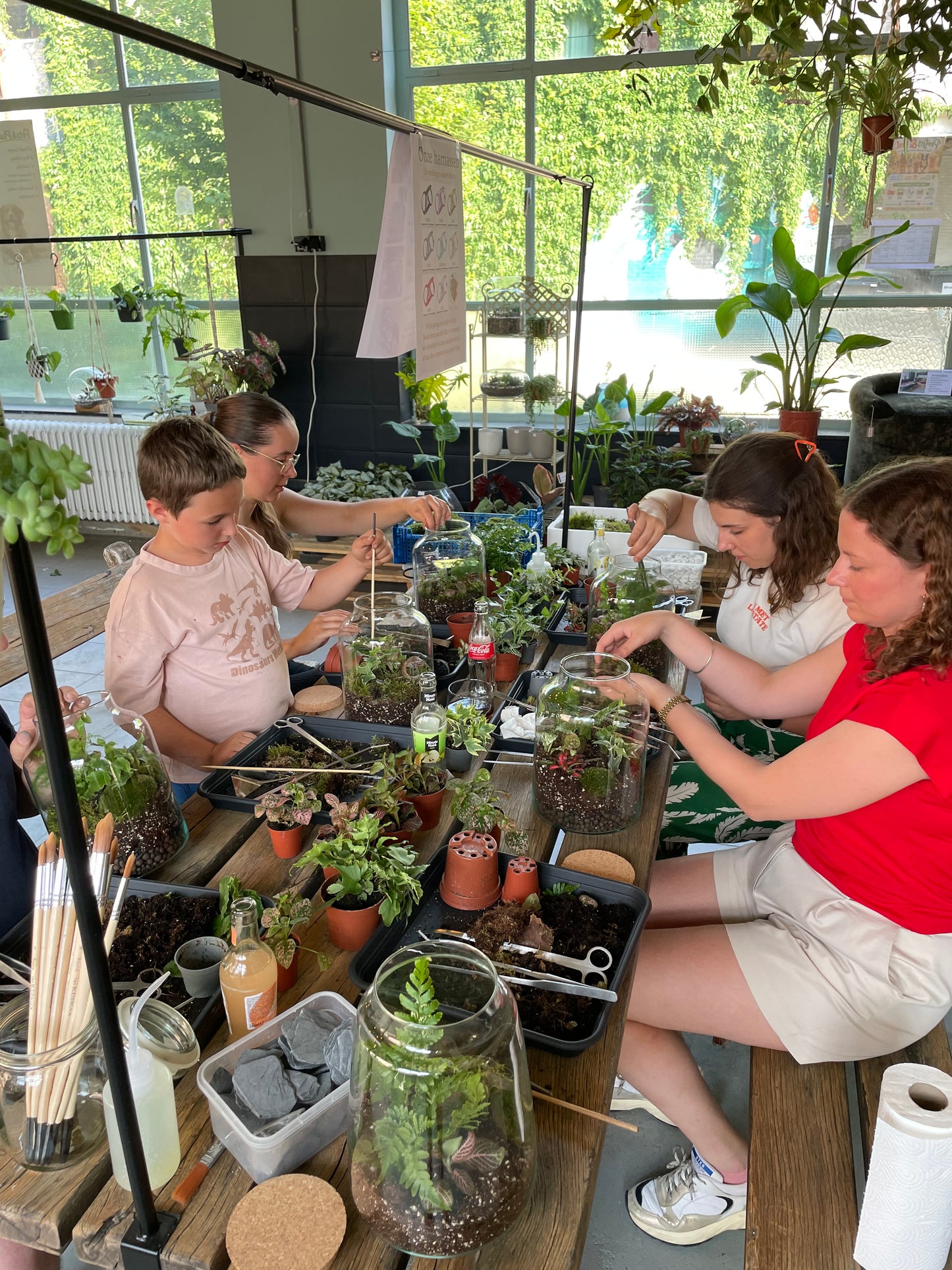 Workshop: gesloten terrarium maken 15/08