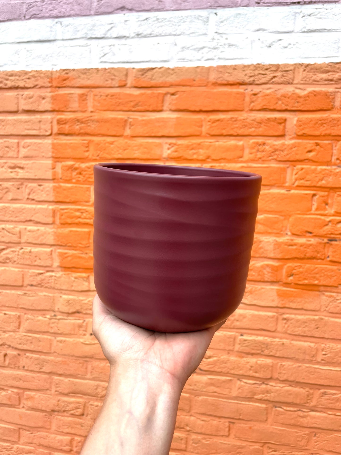 Sierpot paars D14cm