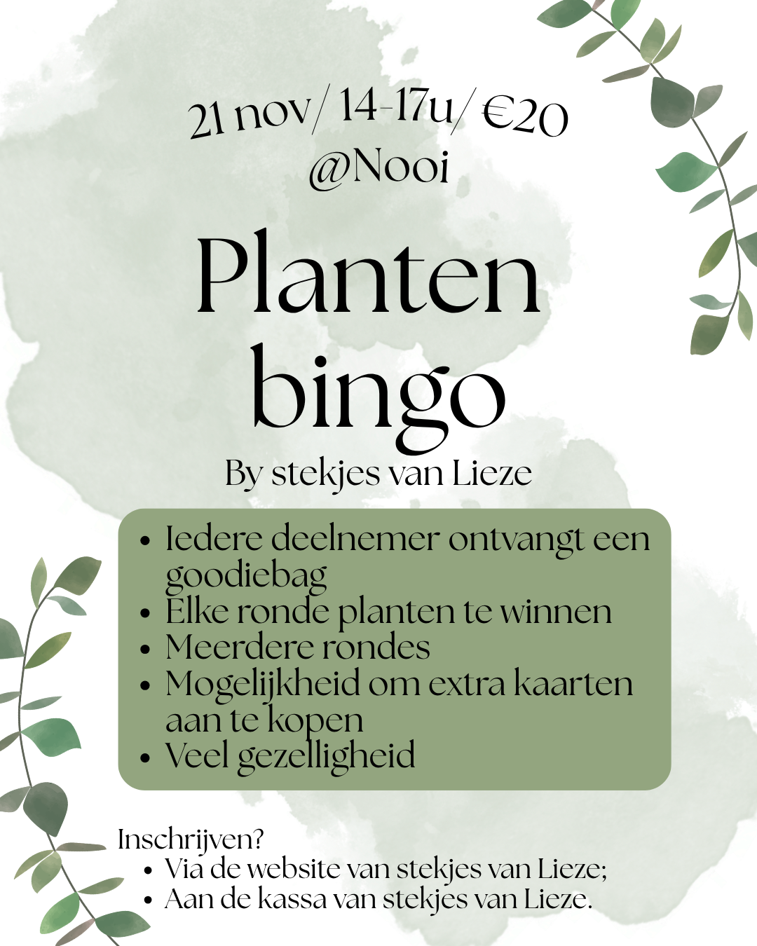 Plantenbingo